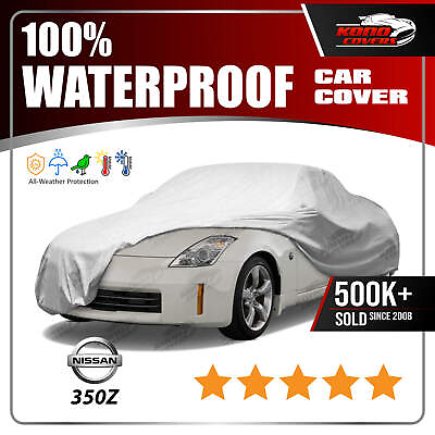 #ad For Nissan 350Z Coupe 6 Layer Waterproof Car Cover 2003 2004 2005 2006 2007 2008 $55.95
