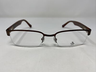 #ad Penguin Eyeglasses Frame “THE JOHNNY” BR 53 18 145 15 Brown Tortoise PE42 $89.75
