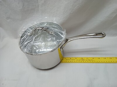 #ad Vintage Princess House Stainless Steel Classic 3Qt. Saucepan 6462 $80.00