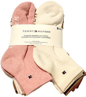 #ad Tommy Hilfiger Quarter Cut Women Socks Exclusive Pack For Sports and Casual Wear C $59.92