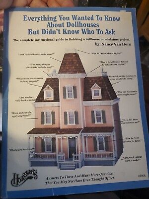 #ad Everything You Wanted to Know About Dollhouses But Did Not Know Who to Ask 1992 $24.99