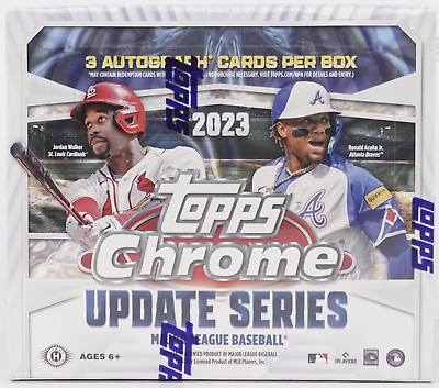 #ad #ad 2023 Topps Chrome Update Baseball Jumbo Hobby PYT Box Break #450 Pick Your Team $11.99