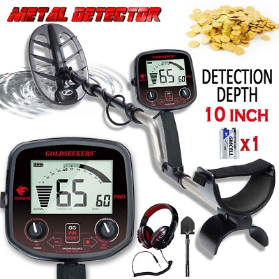 #ad Metal Detector Gold Digger Finder Deep Sensitive Light Hunter with LCD Display $269.99