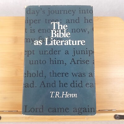 #ad The Bible as Literature 1972 Hardcover w Dust Jacket by T. R. Henn $22.99