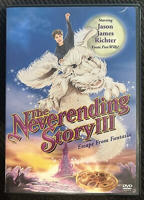 #ad The Neverending Story III: Escape From Fantasia 1994 DVD with chapter Insert $12.92