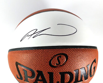 #ad 2019 20 Andre Drummond Pistons Signed NBA Spalding Auto Panel Basketball AUTO $27.99