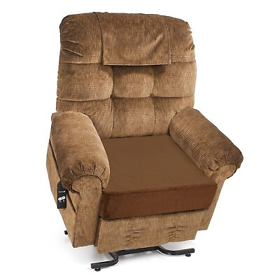 #ad Velvet Large Chair Cushion for Elderly 20quot; x 20quot; x 5quot; High Density Foam Recl... $51.95