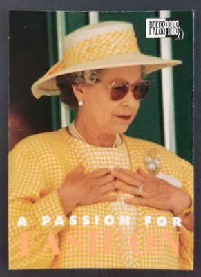 #ad Queen Elizabeth 1993 Royal Family Card #85 NM $2.95