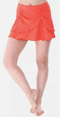 #ad Ruffle Swim Skirt Skirted Bikini Swimsuit Swimwear Bathing Suit Size XL. $21.59