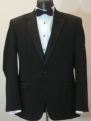 #ad Classic Black Tuxedo Jacket Sizes Kids to Adult amp; Big and Tall Wedding Party $60.00