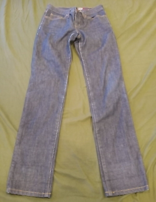 #ad Gap 1969 Limited Edition Jeans Women#x27;s Size 6R Button Back Pockets Dark Wash DE1 $24.88
