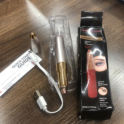 #ad Electric Rechargeable Eyebrow Remover $14.99
