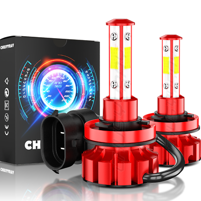 #ad 2x CHUSYYRAY 4000LM CSP LED H9 H8 H11 Headlight Kit Low Beam Bulb 6000K For car $18.99