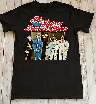 #ad Hot The Flying Burrito Brothers T Shirt Unisex Size S 2345XL black GO333 $20.89