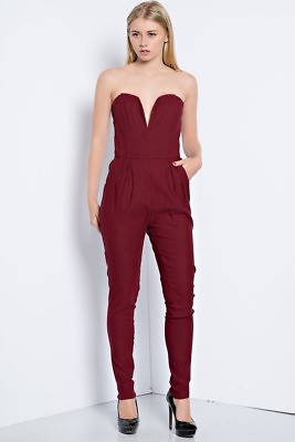 #ad Boutique brand Women#x27;s Strapless Jumpsuit BRAND NEW with tags $20.00
