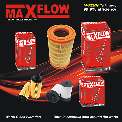 #ad Air Fuel Oil Filter Service Kit For Holden Colorado RG TD 2.5L LVN Maxflow® Kit AU $123.99