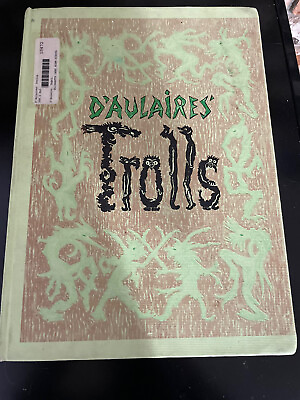 #ad D’Aulaires’ Trolls by Ingri amp; Edgar Parin D’Aulaire 1972 Hardcover NO JACKET $19.82