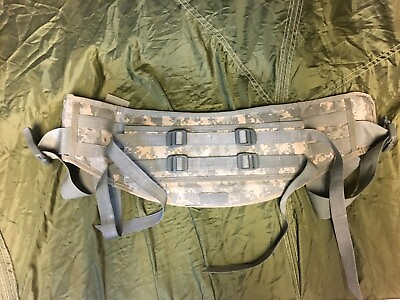 #ad UCP Camo Padded Waist Hip Kidney Belt for Large MOLLE II Rucksack Very Good $30.00