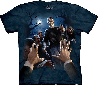 #ad The Mountain Adult Cotton T Shirt Last Breath $14.00