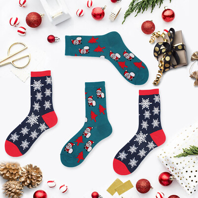 #ad Unisex Socks Novelty Kids Stocking Filler Christmas Gifts Cotton Trendy Socks $7.99