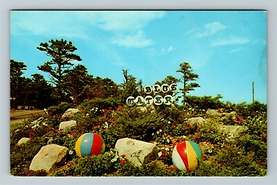 #ad Cape Cod MA Massachusetts Blue Water Resort Hotel Advertising Vintage Postcard $7.99