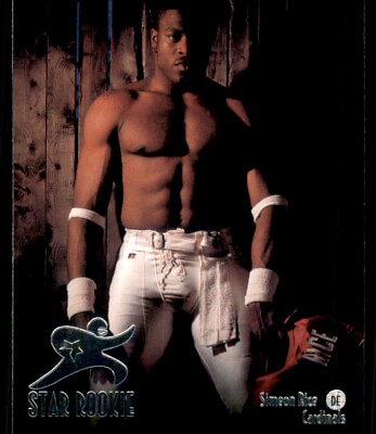 #ad 1996 Upper Deck Rookie Simeon Rice Rookie Arizona Cardinals #3 $1.00