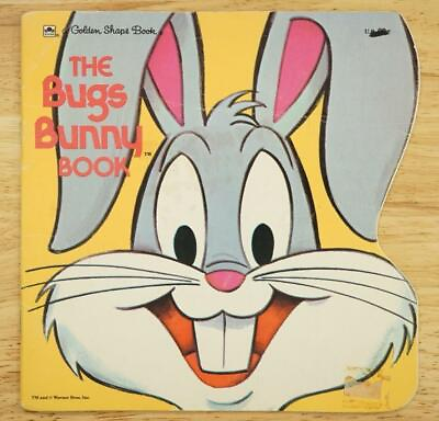 #ad Vintage Warner Brothers BUGS BUNNY Looney Tunes Cartoon Golden Shape Book 5804 1 $11.41