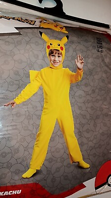 #ad Pokemon Pikachu Toddler Costume Size Large 4 6 *Brand New* $14.95