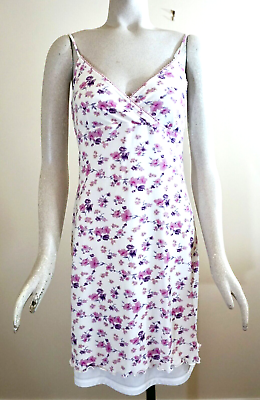 #ad NOW from Australia Women#x27;s Sleeveless V Neck Strappy Floral Print Dress M $10.99