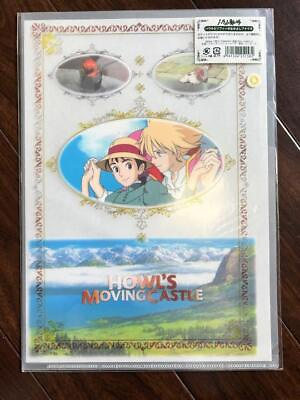 #ad Howl#x27;S Moving Castle Clear File $41.99