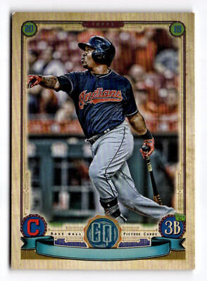 #ad 2019 Topps Gypsy Queen Jose Ramirez Missing Nameplate 227 Variation Indians $3.95