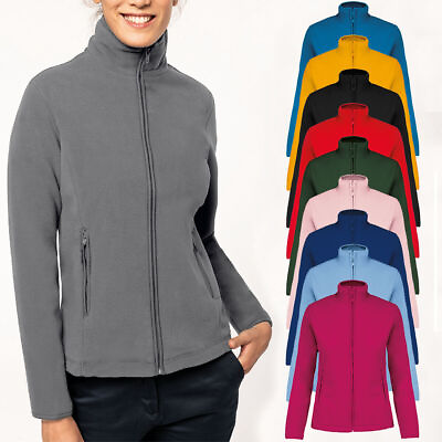 #ad Womens Ladies Fleece Jacket Full Zip Up Warm Classic Micro Fleece Anti Pill Tops $79.99