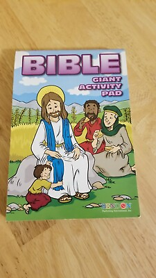 #ad BIBLE Giant Activity Flip Pad Kids#x27; Bendon 2013 Unused $10.20