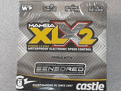#ad Castle Creations Mamba XLX 2 1 5 Sensored Brushless ESC Motor Combo 1100Kv New $469.95