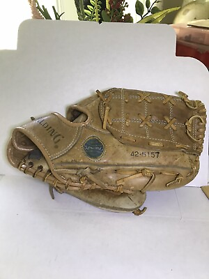 spalding baseball glove 12quot; RHT quot;the shovelquot; 42 5157 vintage old $18.95