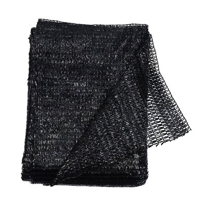 #ad 40% Black 6.5#x27;x10#x27; Sun Mesh Net Sunblock Shade Cloth Cover UV Resistant $20.85