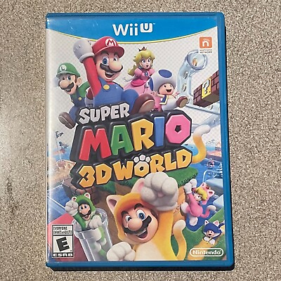 #ad Nintendo Wii U Super Mario 3D World Untested $10.99