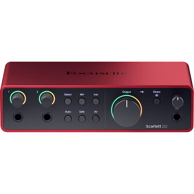 #ad Focusrite Scarlett 2i2 USB C Audio Interface 4th Generation $179.99