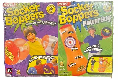 #ad Socker Boppers Power Bag SEALED Inflatable Boxing Pillows $17.50