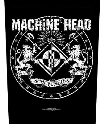 #ad Machine Head Printed Back Patch M089P $14.99