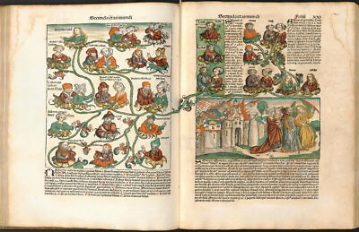 #ad The Nuremberg Chronicle 1493 AD Reproduction $599.99