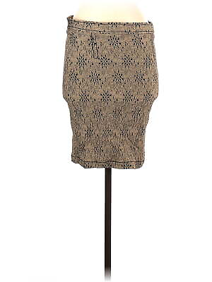 #ad Studio M Women Brown Casual Skirt 14 $19.74