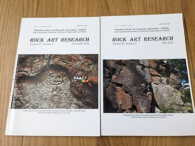 #ad 2018 Rock Art Research AURA IFRAO Vol 35 #1 amp; 2 FREE AU SHIPPING AU $40.00
