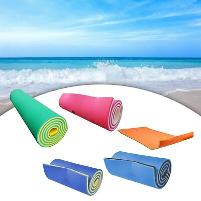 #ad Water Floating Mat Recreation Xpe Float Mat Bed for Beach Summer Pool $25.18