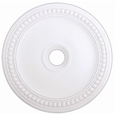 #ad Ceiling Medallion in Style 30 Inches wide by 2.5 Inches high White Finish $247.95