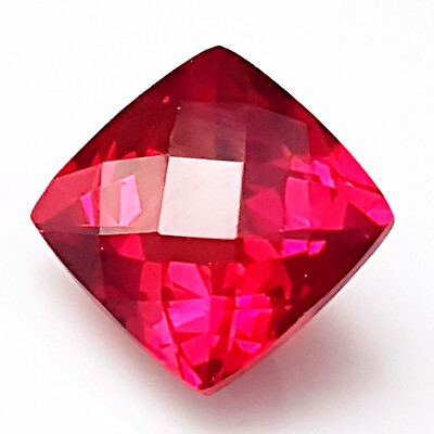 #ad Natural Mozambique Blood Red Ruby Loose Gemstone 13.30 Ct Cushion Cut Loose Gems $30.79