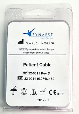 #ad SYNAPSE 1 EA Neurx Diaphragm Pacing System Patient Cable 220011 $165.00