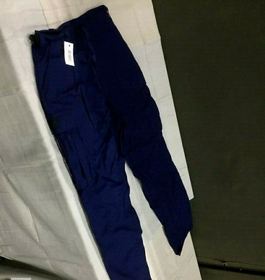 #ad New U.S. Coast Guard ODU Trouser Size Large X Short Operational Dress Uniform $30.00