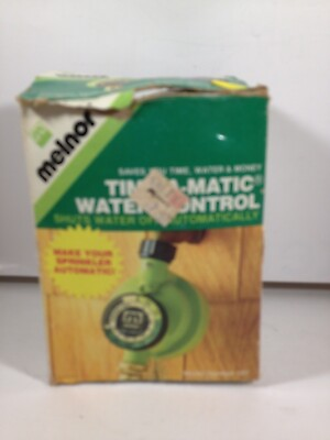 #ad Melnor Time a matic Water Control Model 101 Sprinkler Control $5.76