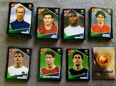 #ad Panini Euro 2004 Football Soccer Stickers Pick your numbers FULL STOCK CR7 $31.46
